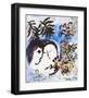 The Lovers-Marc Chagall-Framed Art Print