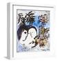 The Lovers-Marc Chagall-Framed Art Print