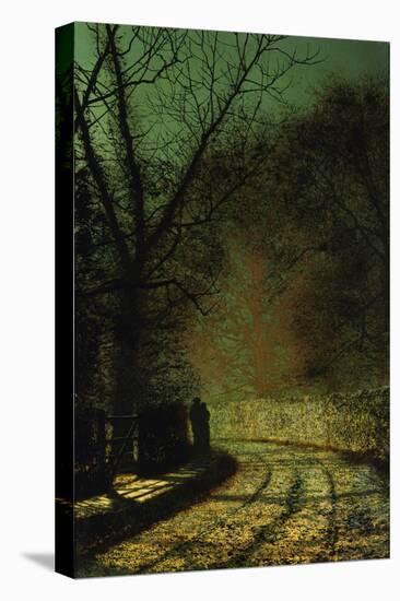 The Lovers-John Atkinson Grimshaw-Stretched Canvas