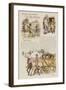 The Loves and Jealousies of Two Jolly Postboys-Hugh Thomson-Framed Giclee Print