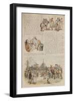 The Loves and Jealousies of Two Jolly Postboys-Hugh Thomson-Framed Giclee Print