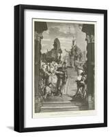 The Loves of Anthony and Cleopatra-null-Framed Giclee Print