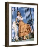 THE LOVES OF CARMEN, 1948 directed by CHARLES VIDOR Rita Hayworth (photo)-null-Framed Photo