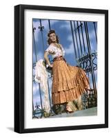 THE LOVES OF CARMEN, 1948 directed by CHARLES VIDOR Rita Hayworth (photo)-null-Framed Photo