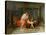 The Loves of Helen and Paris-Jacques Louis David-Stretched Canvas