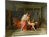 The Loves of Helen and Paris-Jacques Louis David-Mounted Giclee Print