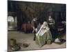 The Lovesick Maiden, C1660-Jan Steen-Mounted Giclee Print