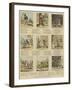 The Loving Ballad of Lord Bateman-George Cruikshank-Framed Giclee Print
