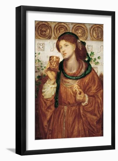 The Loving Cup, C.1867-Dante Gabriel Charles Rossetti-Framed Giclee Print