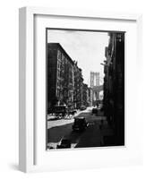 The Lower East Side in New York City-null-Framed Photographic Print