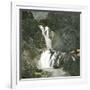 The Lower Falls of the Reichenbach (Switzerland), Circa 1865-Leon, Levy et Fils-Framed Photographic Print