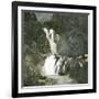 The Lower Falls of the Reichenbach (Switzerland), Circa 1865-Leon, Levy et Fils-Framed Photographic Print