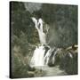 The Lower Falls of the Reichenbach (Switzerland), Circa 1865-Leon, Levy et Fils-Stretched Canvas