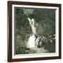 The Lower Falls of the Reichenbach (Switzerland), Circa 1865-Leon, Levy et Fils-Framed Photographic Print