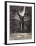 The Lower Falls, Yosemite, 1912-Joseph Pennell-Framed Giclee Print