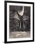 The Lower Falls, Yosemite, 1912-Joseph Pennell-Framed Giclee Print