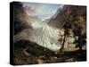 The Lower Grindelwald Glacier-Thomas Fearnley-Stretched Canvas