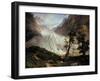 The Lower Grindelwald Glacier-Thomas Fearnley-Framed Giclee Print