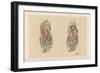 The Lower Limb. First and Second Stages in the Examination of the Sole of the Foot-G. H. Ford-Framed Giclee Print