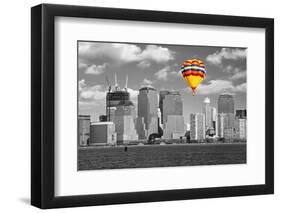 The Lower Manhattan Skyline-Gary718-Framed Premium Photographic Print