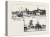 The Lower Ottawa, Canal and Locks at Lachine, Canada, Nineteenth Century-null-Stretched Canvas