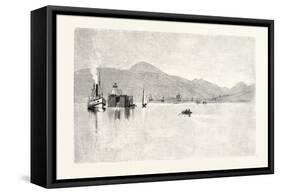 The Lower St. Lawrence and the Saguenay, Baie St. Paul, Canada, Nineteenth Century-null-Framed Stretched Canvas