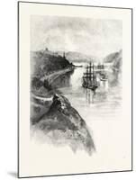 The Lower St. Lawrence and the Saguenay, Chicoutimi, Canada, Nineteenth Century-null-Mounted Giclee Print