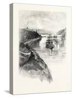 The Lower St. Lawrence and the Saguenay, Chicoutimi, Canada, Nineteenth Century-null-Stretched Canvas