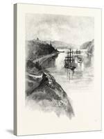 The Lower St. Lawrence and the Saguenay, Chicoutimi, Canada, Nineteenth Century-null-Stretched Canvas