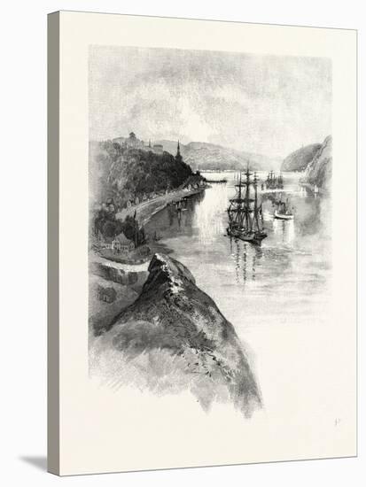The Lower St. Lawrence and the Saguenay, Chicoutimi, Canada, Nineteenth Century-null-Stretched Canvas