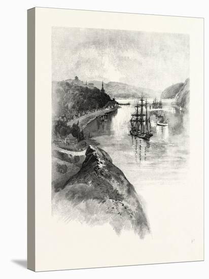 The Lower St. Lawrence and the Saguenay, Chicoutimi, Canada, Nineteenth Century-null-Stretched Canvas