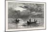 The Lower St. Lawrence and the Saguenay, Cod-Fishing, Canada, Nineteenth Century-null-Mounted Giclee Print