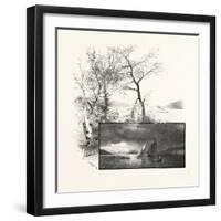 The Lower St. Lawrence and the Saguenay, the Bay of Gaspe, Canada, Nineteenth Century-null-Framed Giclee Print