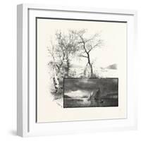 The Lower St. Lawrence and the Saguenay, the Bay of Gaspe, Canada, Nineteenth Century-null-Framed Giclee Print