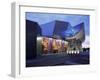 The Lowry Gallery at Dusk, Salford, Manchester, England, United Kingdom-Charles Bowman-Framed Photographic Print