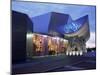 The Lowry Gallery at Dusk, Salford, Manchester, England, United Kingdom-Charles Bowman-Mounted Photographic Print