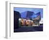 The Lowry Gallery at Dusk, Salford, Manchester, England, United Kingdom-Charles Bowman-Framed Photographic Print