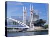 The Lowry, Theatre & Art Gallery, Salford Quays, Manchester, England-G Richardson-Stretched Canvas