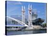 The Lowry, Theatre & Art Gallery, Salford Quays, Manchester, England-G Richardson-Stretched Canvas