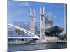 The Lowry, Theatre & Art Gallery, Salford Quays, Manchester, England-G Richardson-Mounted Photographic Print