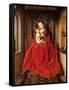 The Lucca Madonna, C.1437 (Oil on Panel)-Jan van Eyck-Framed Stretched Canvas