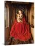 The Lucca Madonna, C.1437 (Oil on Panel)-Jan van Eyck-Stretched Canvas