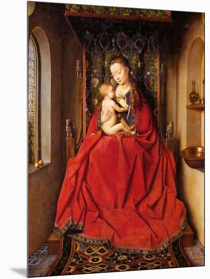 The Lucca Madonna, C.1437 (Oil on Panel)-Jan van Eyck-Mounted Giclee Print