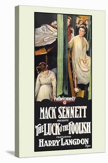 The Luck O' the Foolish-Mack Sennett-Stretched Canvas