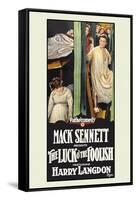 The Luck O' the Foolish-Mack Sennett-Framed Stretched Canvas