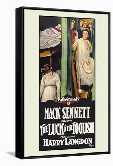 The Luck O' the Foolish-Mack Sennett-Framed Stretched Canvas