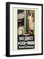 The Luck O' the Foolish-Mack Sennett-Framed Art Print