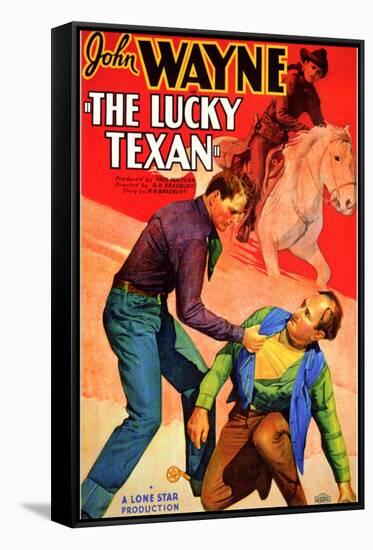 The Lucky Texan, 1934-null-Framed Stretched Canvas