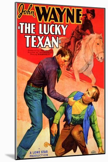 The Lucky Texan, 1934-null-Mounted Art Print