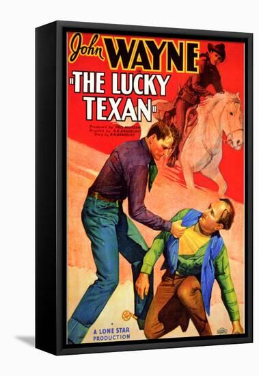 The Lucky Texan, 1934-null-Framed Stretched Canvas
